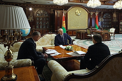 Лукашенко встретился с госсекретарем Союзного государства