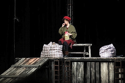 Российский театр представил спектакль \"Лада, или Радость\" на театральном форуме \"M.@rt.контакт\"