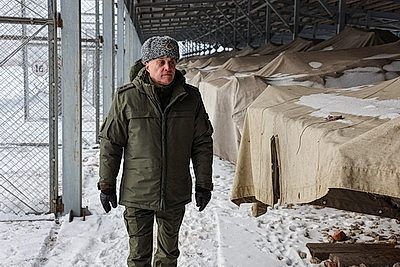 Проверка ВС по поручению Президента продолжается в одной из частей 72-го учебного центра