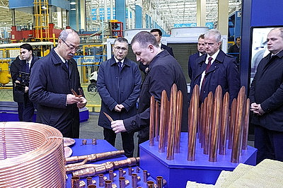 Премьер-министр Беларуси посетил производственный комплекс TEXNOPARK в Узбекистане