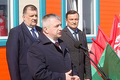 Новую площадку для откорма цыплят-бройлеров открыли в \"Белоруснефть-Особино\"