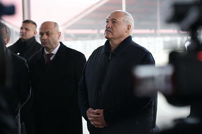 Лукашенко в Витебской области ознакомился с современным проектом в области мясного животноводства