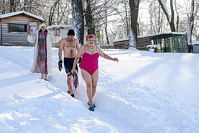 Гомельские моржи готовятся к состязаниям на Кубке СНГ