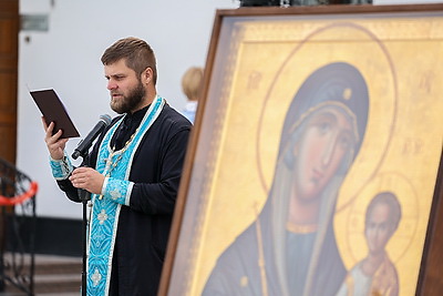 V Всебелорусский крестный ход завершился в столице в день Минской иконы Божией Матери