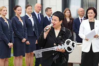 Открылось новое здание суда Узденского района