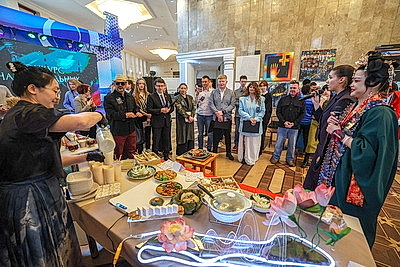 Участники конкурса \"Грация International\" продемонстрировали кулинарное мастерство