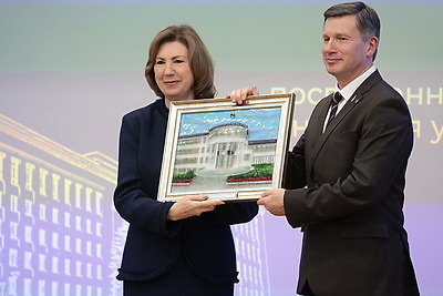 Храм образования и науки. Торжественное заседание Совета БГУ прошло по случаю 105-летия вуза
