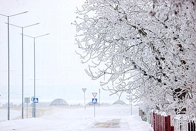 Зима в белорусской глубинке