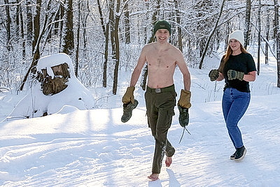 Гомельские моржи готовятся к состязаниям на Кубке СНГ