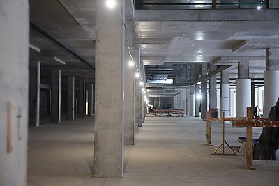 В Московском районе Минска возводится многофункциональный комплекс общественного назначения