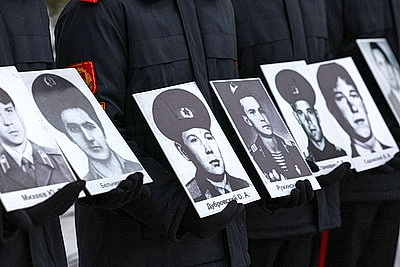 Память погибших в Афганистане почтили в Витебске