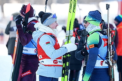 Команда Беларуси выиграла смешанную эстафету на домашнем этапе Кубка Содружества