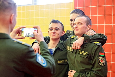 Масштабные соревнования между военно-патриотическими клубами прошли в Минском районе