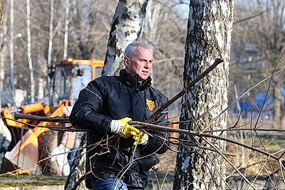 Первый общегородской субботник прошел в Могилеве