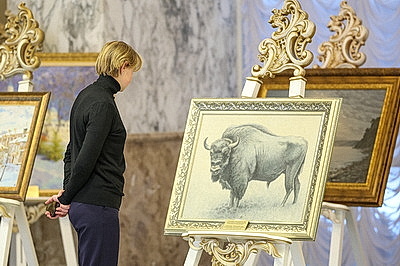 Молодые специалисты посетили Дворец Независимости