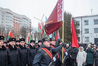 Девизом было и остается \"Своих не бросать\". В Могилеве прошел митинг ко Дню памяти воинов-интернационалистов
