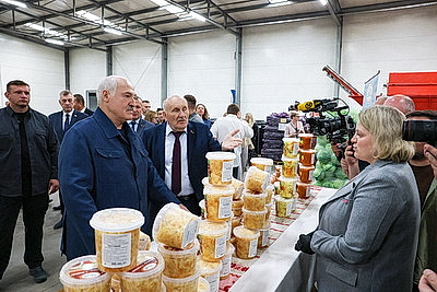 Фермерские хозяйства - в центре внимания. Лукашенко совершил рабочую поездку в Житковичский район