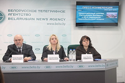 Пресс-конференция о национальном докладе Беларуси к 40-й годовщине аварии на ЧАЭС прошла в БЕЛТА