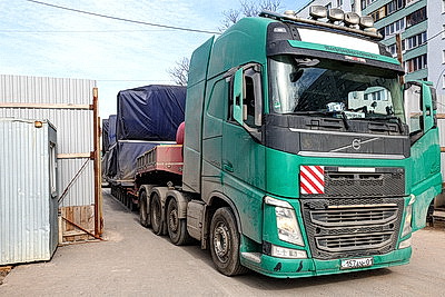 Tоннелепроходческий механизированный комплекс \"Мария\" доставлен в Минск из КНР