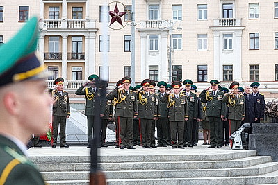 \"Дань памяти вечному дозору\". В Минске встретили День пограничника