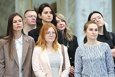 Сотрудники РНПЦ онкологии и медицинской радиологии стали гостями Дворца Независимости