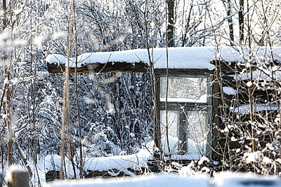 Зима в белорусской глубинке