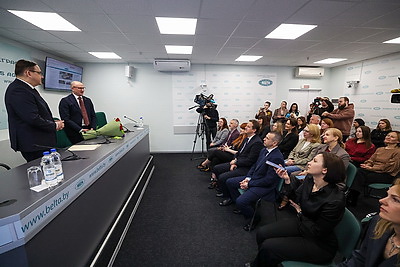 Коллективу БЕЛТА представили нового генерального директора