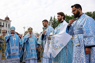V Всебелорусский крестный ход завершился в столице в день Минской иконы Божией Матери