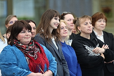 Сотрудники РНПЦ онкологии и медицинской радиологии стали гостями Дворца Независимости