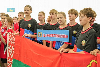 Более 350 ребят объединил в Гомеле областной фестиваль \"Вызов чемпиона!\"