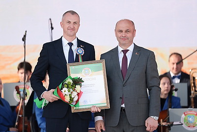 \"Дажынкі-2026\". Лучших тружеников села Витебской области чествуют в Миорах