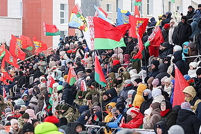 \"Здесь особенная атмосфера благодаря болельщикам\". Этап Кубка Содружества по биатлону стартовал в \"Раубичах\"