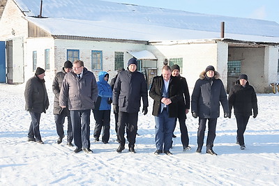 Крутой с рабочей поездкой посетил Климовичский район