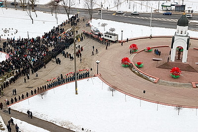 В Гомеле прошел митинг в честь 37-й годовщины вывода советских войск из Афганистана