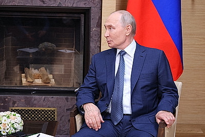 Лукашенко на встрече с Путиным позитивно оценил совместную работу правительств Беларуси и России