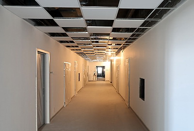 Новый реанимационно-хирургический корпус Витебской областной больницы построен на 84%