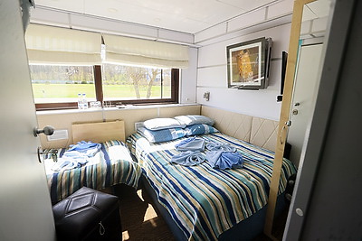 Круизный теплоход \"Белая Русь\" отправился в свой первый рейс в 2026 году