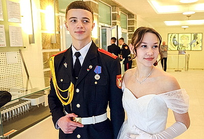 В Гомеле прошел областной новогодний кадетский бал