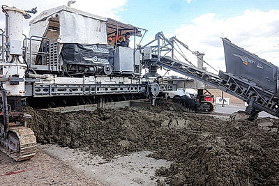 В Могилевской области проходит реконструкция трассы Р122 Могилев-Чаусы