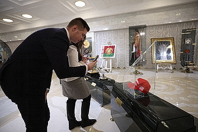 Молодые специалисты посетили Дворец Независимости