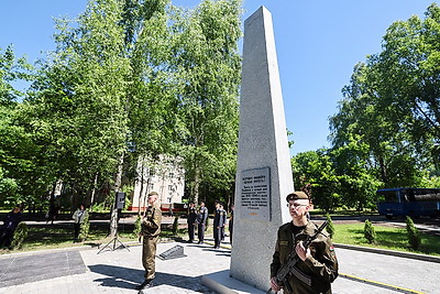 В Полоцке перезахоронили останки более 1 тыс. мирных жителей, расстрелянных в годы ВОВ