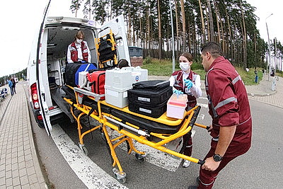 В Борисове прошли соревнования бригад скорой медицинской помощи Минской области