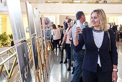 В Минске проходит торжественный концерт ко Дню единения народов Беларуси и России