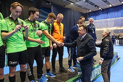 Брестский \"Строитель\" обыграл \"Минск\" в финале мужского ЧБ по индорхоккею