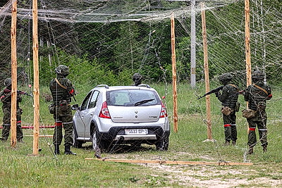 Штурм объекта с беспилотником продемонстрировали на учебно-полевых сборах в БелГУТ