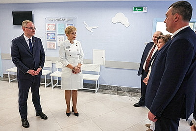 В Минске после модернизации открылась 15-я городская детская поликлиника