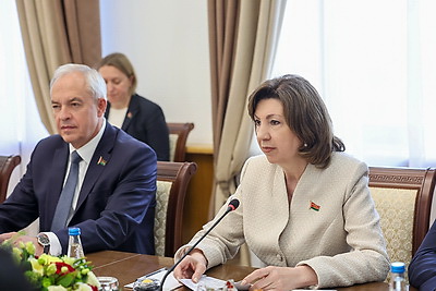 Кочанова и Сергеенко встретились с Президентом Республики Союз Мьянма