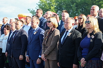 Концерт \"Союзные звезды в гостях в Александрии\" состоялся в Шкловском районе