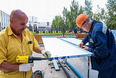 В Витебске завершается реконструкция гимназии №1