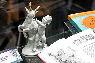 В Национальной библиотеке открылся выставочный проект \"Код мифов\"